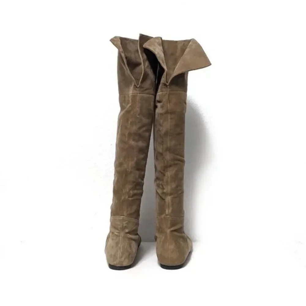 SAM EDELMAN Suede Over Knee Jackson Boots 6.5
